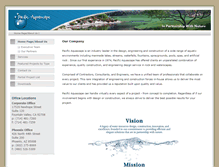 Tablet Screenshot of pacificaquascape.com